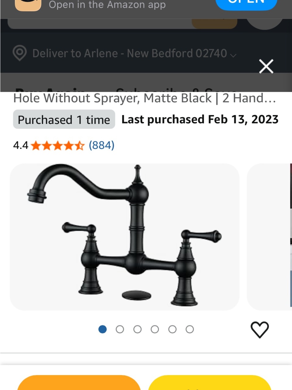 Kitchen Faucet - Picture 7 of 9